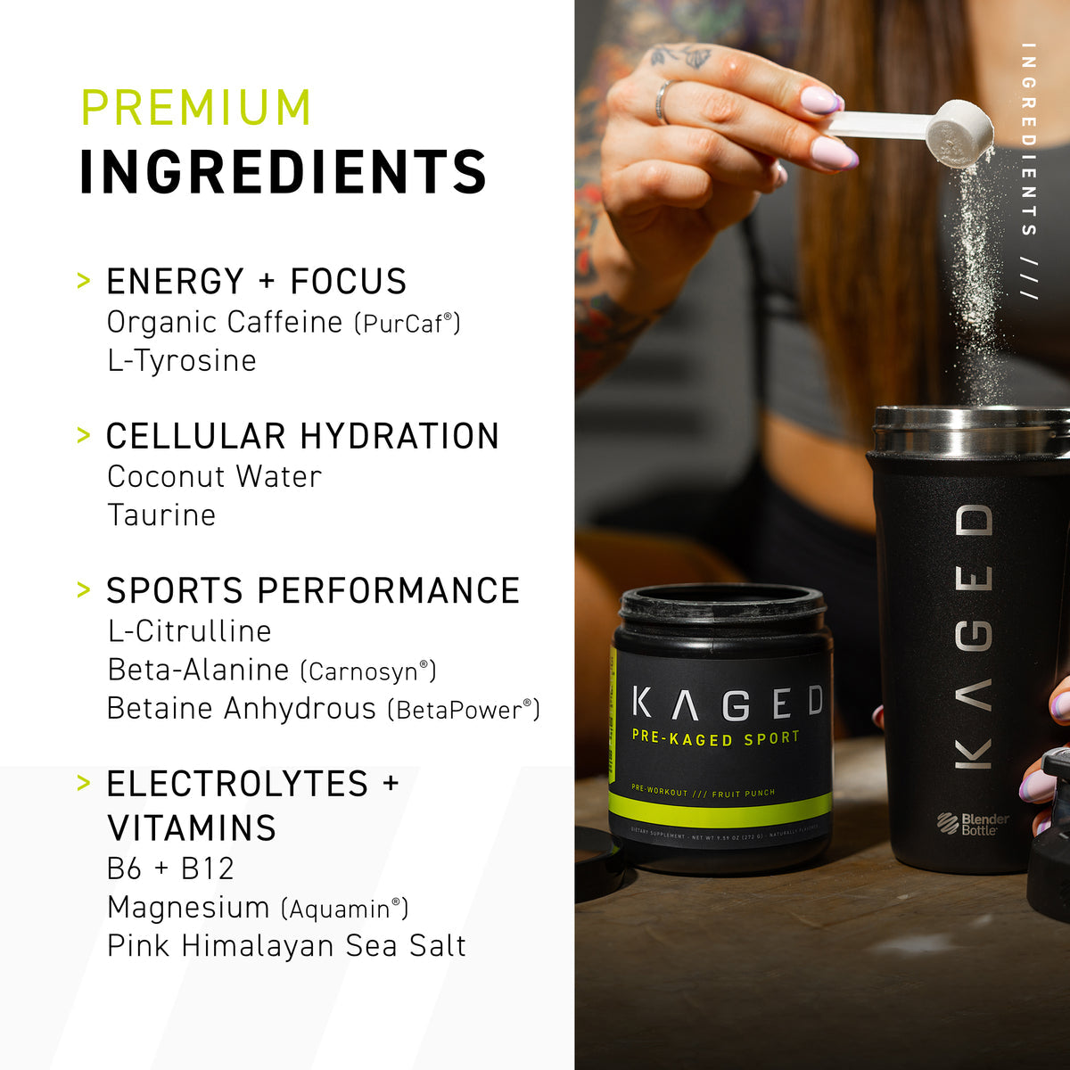 Pre-Workout Sport (Pre-Kaged Sport)